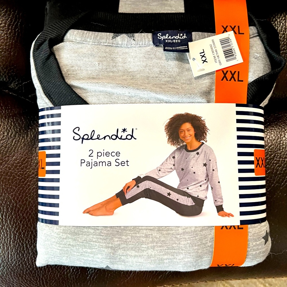 Splendid Ladies' 2-piece Pajama Set NWT XXL size 16-18